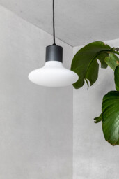 Blubs Outdoor Pendant Ceiling Light Dark Grey 1x E27 IP44 - thumbnail 2