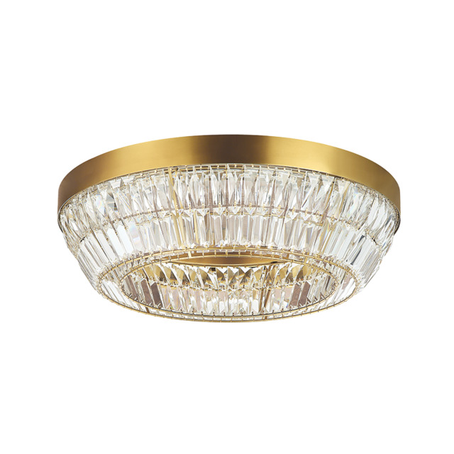 Galora 60cm Ceiling Light Antique Brass LED 3000K Dimmable - image 1