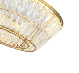 Galora 60cm Ceiling Light Antique Brass LED 3000K Dimmable - thumbnail 3