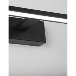 Gropius Bathroom Over Mirror Light Sandy Black Aluminium LED 30W 2422Lm 3000K IP44 - thumbnail 2