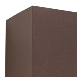 Davos XL Square Wall Lamp, 2x10W LED, 4000K, 1830lm, IP65, Rust Brown, 3yrs Warranty - thumbnail 5