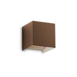 Atom 2 Light Integrated LED Outdoor Up Down Wall Lamp Coffee 1050Lm 3000K IP54