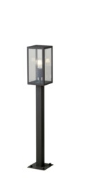 Mirage Outdoor Bollard Lantern, Anthracite, IP44, E27