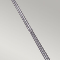Wexford 2 Light Outdoor Lamp Post Black Silver IP43, E27 - thumbnail 5