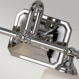 Concord 2 Light Bathroom Over Mirror Light Polished Chrome IP44, G9 - thumbnail 2