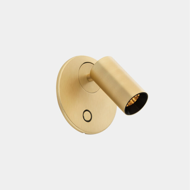 Chic Reading Wall Light Matte Gold LED 3.9W 2700K Touch Dimming - image 1