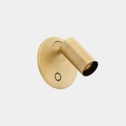 Chic Reading Wall Light Matte Gold LED 3.9W 2700K Touch Dimming - thumbnail 1