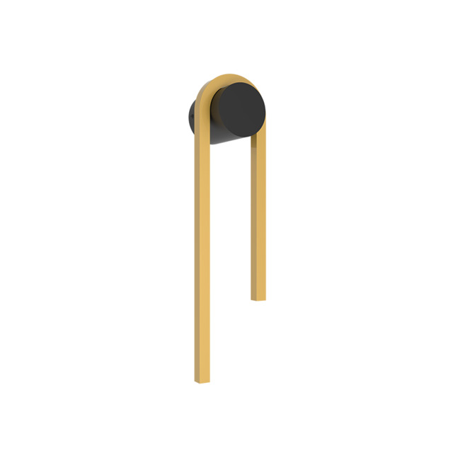 Orly 40cm Integrated Led Wall Lamp Gold Matt -Black Matt LED 3000K Dimmable - image 1