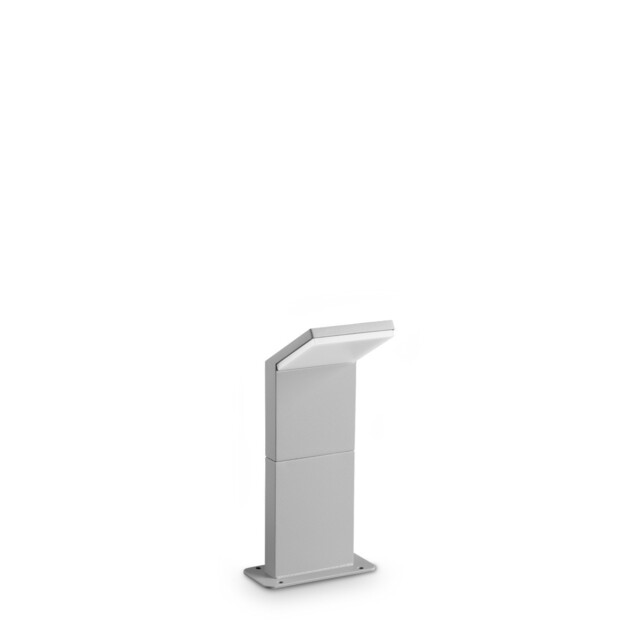 Style 30cm Outdoor Pedestal Light Grey 1x LED 950lm 3000K IP54 - image 1