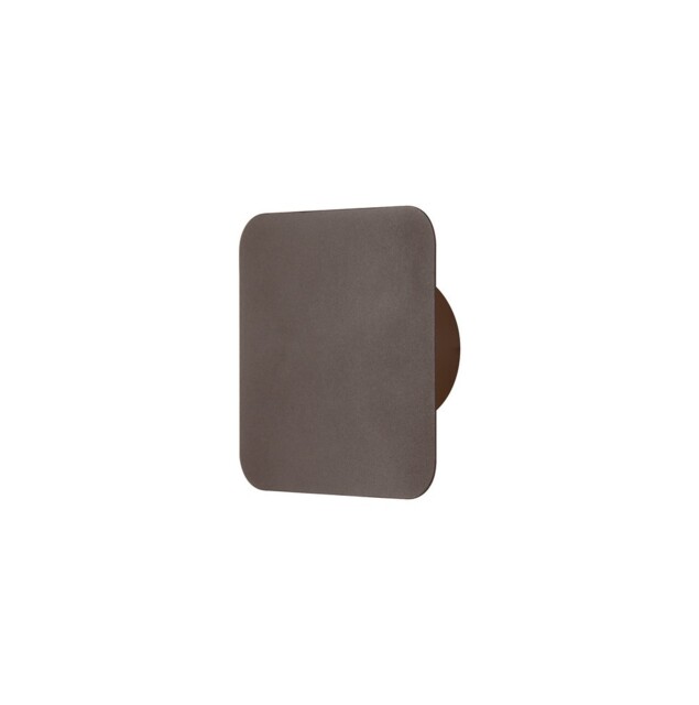 Altona Magnetic Base Wall Lamp, 12W LED 3000K 498lm, 15cm Square, Coffee - image 1