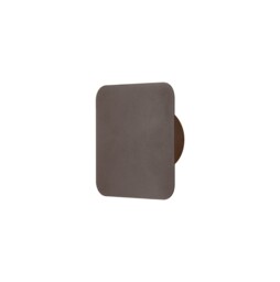 Altona Magnetic Base Wall Lamp, 12W LED 3000K 498lm, 15cm Square, Coffee - thumbnail 1