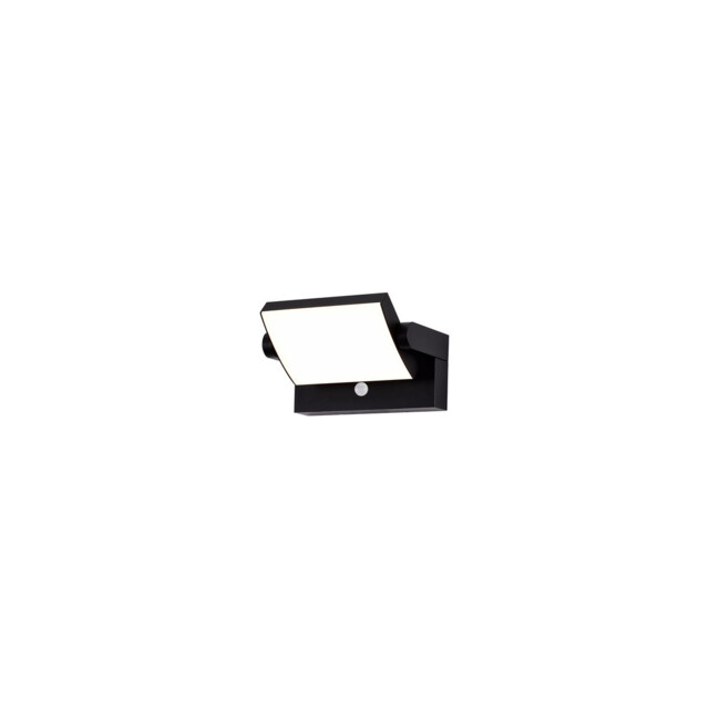 Cooper Motion Sensor Wall Lamp Adjustable, 20W LED, 3000K, 1700lm, IP54, Black, 3yrs Warranty - image 1