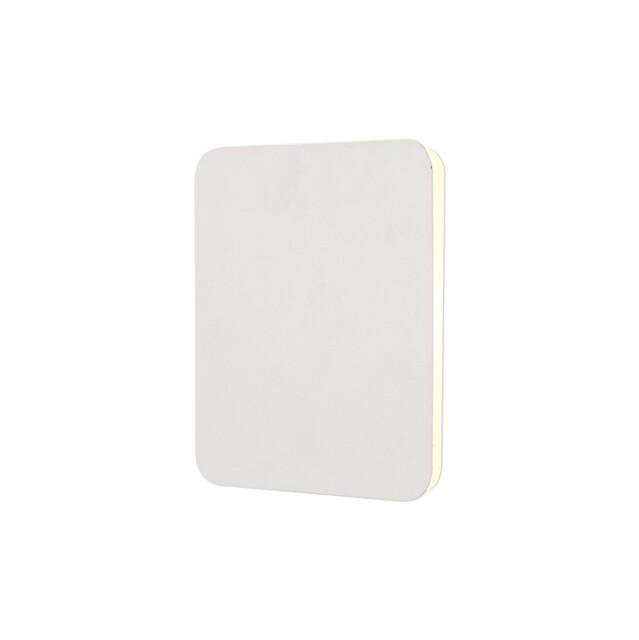 Altona Magnetic Base Wall Lamp, 12W LED 3000K 498lm, 20, 19cm Square Centre, Sand White, Acrylic Frosted Diffuser - image 1