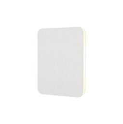 Altona Magnetic Base Wall Lamp, 12W LED 3000K 498lm, 20, 19cm Square Centre, Sand White, Acrylic Frosted Diffuser - thumbnail 1