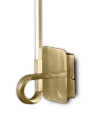 Cinto Wall Lamp 83cm, 12W LED, 3000K, 960lm, Antique Brass - thumbnail 3
