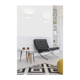 Duna Up & Down Wall Lamp White, Sandblasted LED 27W CCT 2700-3000-4000K Phase Cut Dimming - thumbnail 2