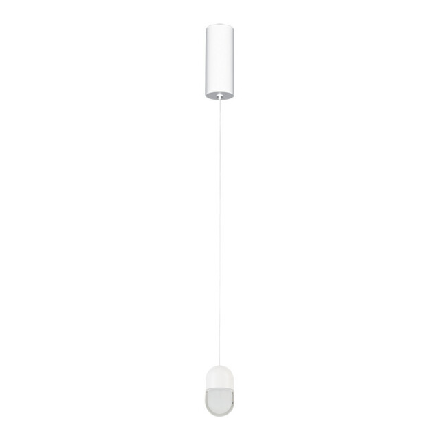 Virella Slim Pendant Ceiling Light Sandy White LED 3000K Dimmable - image 1