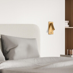 Alfatar Reading Wall Light Brushed Brass LED 3000K USB - thumbnail 2