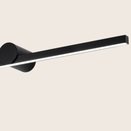 Selvia 81cm Bathroom Over Mirror Light Sandy Black LED 3000K IP54 - thumbnail 5
