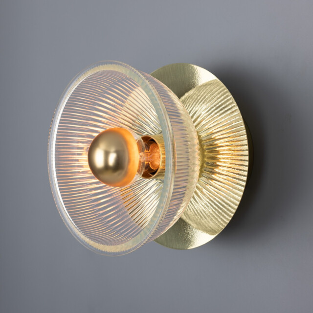 Eclipse Wall Light, Polished Brass - image 1