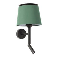 Savoy Reading Light Wall Light Black,Green, E27