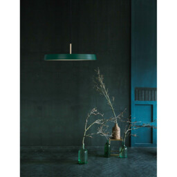 Vetro Integrated LED Pendant Ceiling Light Matt Green Aluminium LED 41W 2693Lm 3000K - thumbnail 2