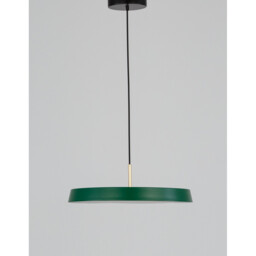Vetro Integrated LED Pendant Ceiling Light Matt Green Aluminium LED 41W 2693Lm 3000K - thumbnail 5