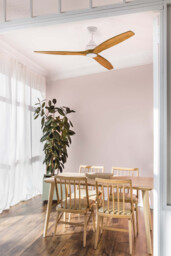 Alo Large White, Wood DC Ceiling Fan Cct 6 Speed - thumbnail 2