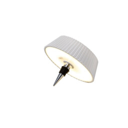 Relax Table Lamp For Bottle, 2W LED, 3000K, 180lm, IP54, USB Charging Cable Included, Touch Dimmable, White, 3yrs Warranty - thumbnail 2