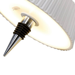 Relax Table Lamp For Bottle, 2W LED, 3000K, 180lm, IP54, USB Charging Cable Included, Touch Dimmable, White, 3yrs Warranty - thumbnail 5