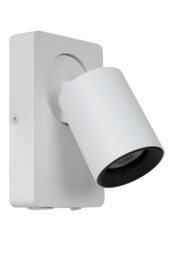 Nigel Modern Wall Spotlight - LED Dim. - GU10 - 1x5W 3000K - With USB charging point - White - thumbnail 3