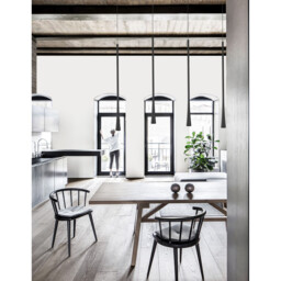 Goccio 5 Light Bar Pendant Ceiling Light Black Aluminium, Steel Black Fabric Wire LED 5x7W 1065Lm 3000K - thumbnail 2