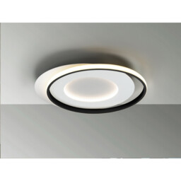 Limbos Integrated Led Semi Flush Light White, Black 4000K 4400Lm - thumbnail 3