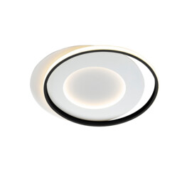Limbos Integrated Led Semi Flush Light White, Black 4000K 4400Lm - thumbnail 1