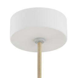 Piava Dome Pendant Ceiling Light White-Brown (Marble Colour), Cream White - thumbnail 5