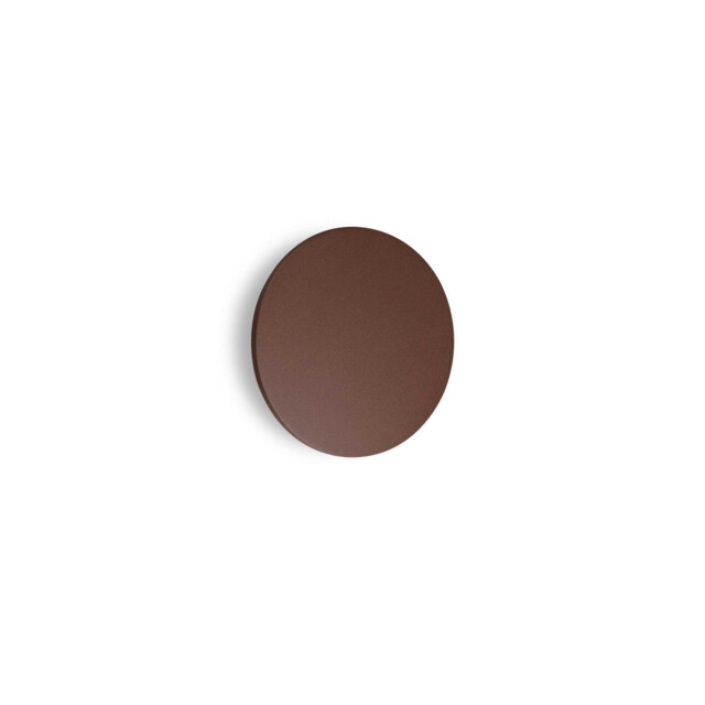 Punto Integrated LED Outdoor Flush Wall Lamp Coffee Brown 1400Lm 3000K IP54