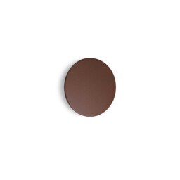 Punto Integrated LED Outdoor Flush Wall Lamp Coffee Brown 1400Lm 3000K IP54