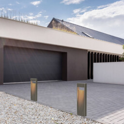 Zambelis Outdoor Bollard Graphite LED 3000K IP65 30W - thumbnail 2