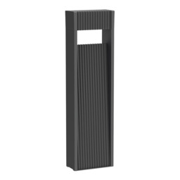 Zambelis Outdoor Bollard Graphite LED 3000K IP65 30W