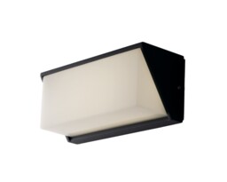 Luxon Outdoor LED Aluminum Flush Wall Light, Anthracite, IP54, 4000K