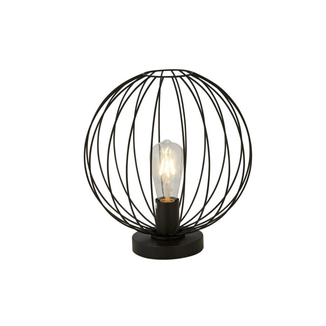 Rondo Table Lamp Black Wire Frame - image 1