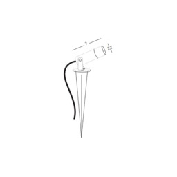 Altair Outdoor Spike Natural Brush LED 2700K IP54 - thumbnail 2