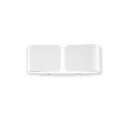 Clip  2 Light Indoor Small Wall Light White, G9