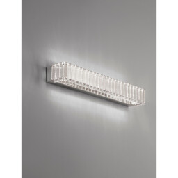 Aurelia Wall Lamp Chrome Metal, Crystal LED 19W 1428Lm 3500K - thumbnail 2