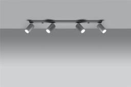 Ring 4 Light Spotlight Bar Grey, GU10 - thumbnail 5