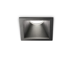 Game Square Recessed Downlight Black 8.4cm 2700K