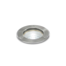 Park 1 Light Medium Round Recessed Spotlight Steel IP65, E27 - thumbnail 1