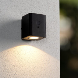 Ramin Wall light Outdoor- Solar - LED Dim. 2850K/3150K IP54 - Day/Night Sensor - Black - thumbnail 3