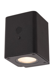Ramin Wall light Outdoor- Solar - LED Dim. 2850K/3150K IP54 - Day/Night Sensor - Black