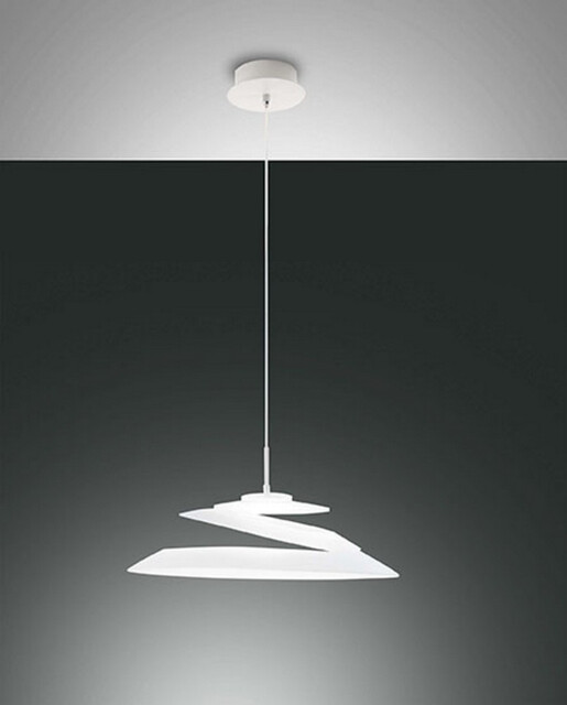 Aragon LED Dome Pendant Ceiling Lights White Glass